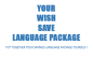 Mobile Preview: Your desired savings language package